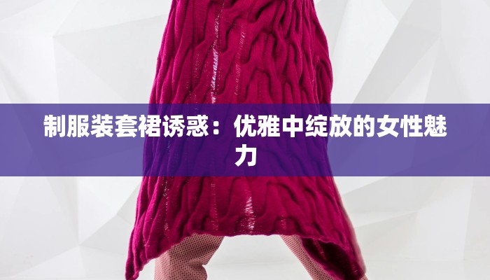 制服装套裙诱惑：优雅中绽放的女性魅力