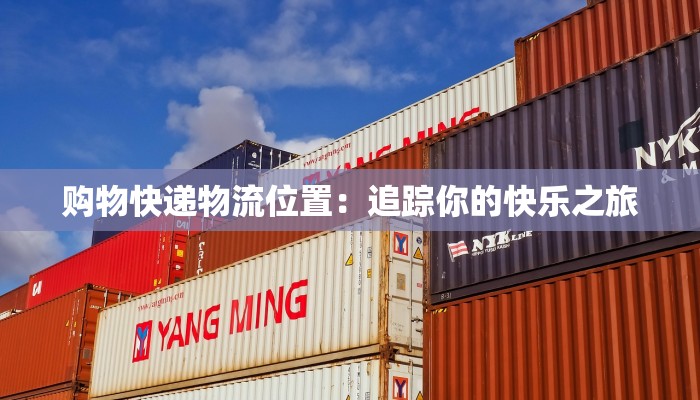 购物快递物流位置：追踪你的快乐之旅