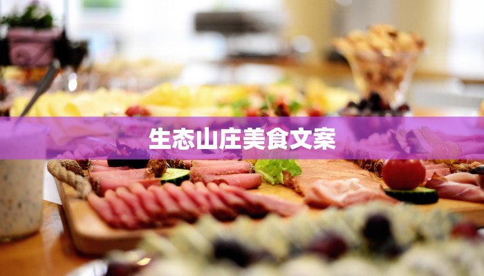 生态山庄美食文案