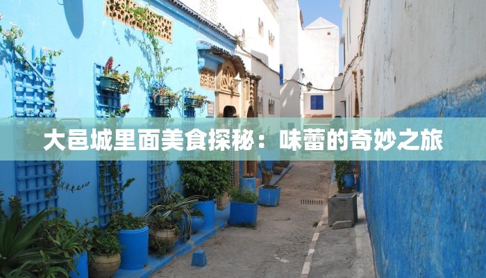 大邑城里面美食探秘：味蕾的奇妙之旅