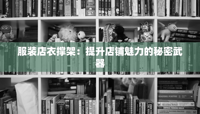 服装店衣撑架：提升店铺魅力的秘密武器