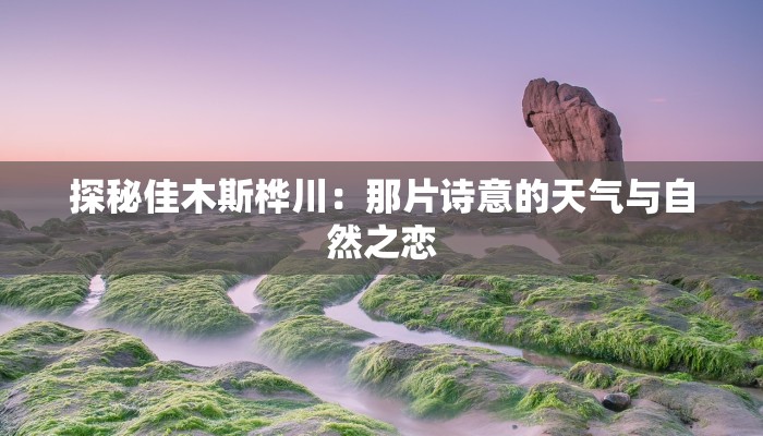 探秘佳木斯桦川：那片诗意的天气与自然之恋