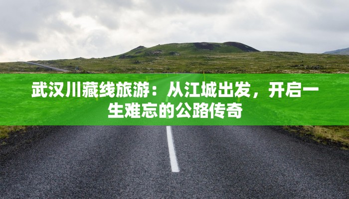 武汉川藏线旅游：从江城出发，开启一生难忘的公路传奇